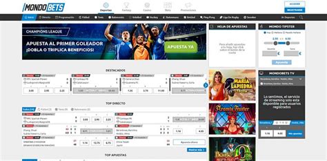 MONDOBETS Análisis: Apuestas, opiniones, registro .